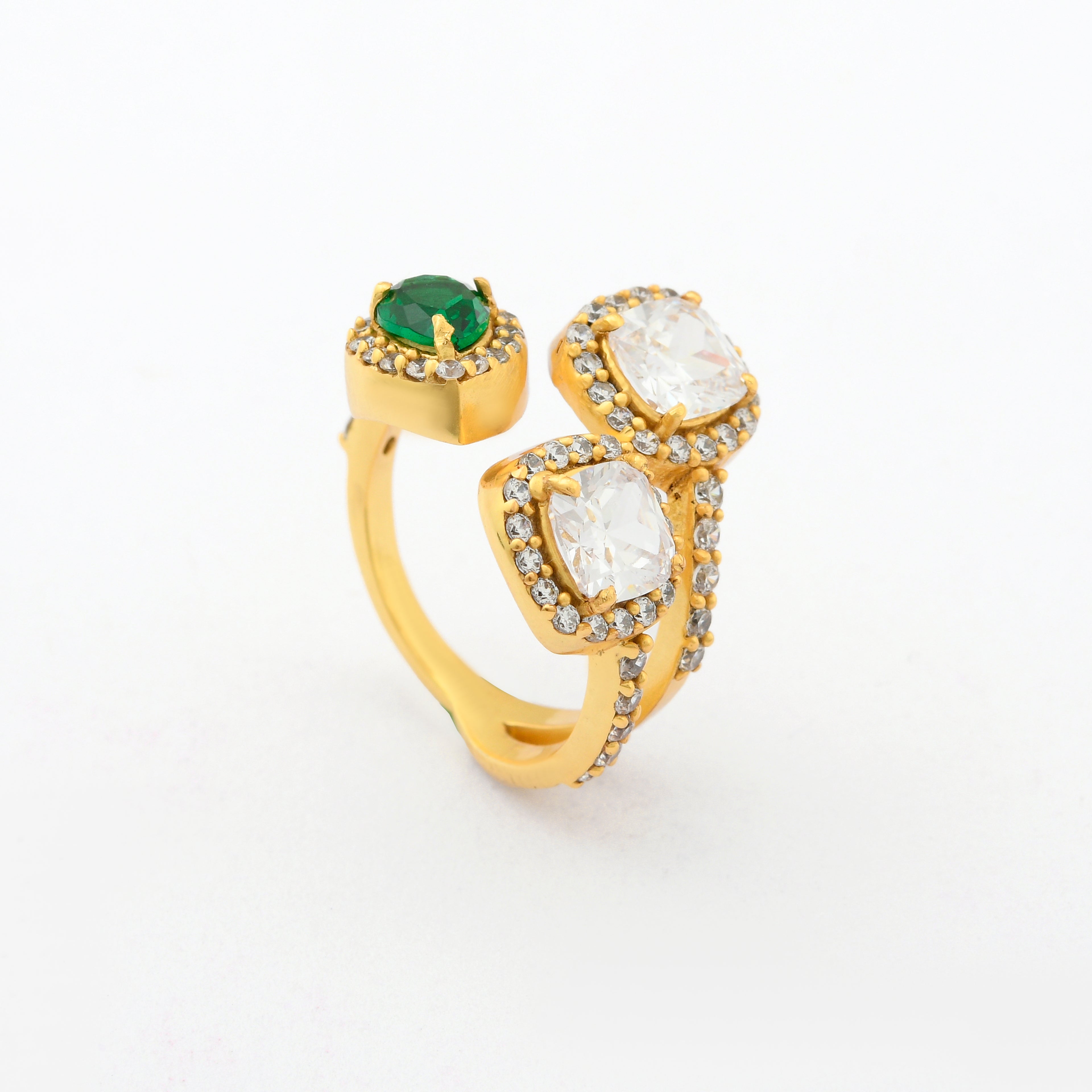 Three Stone Cocktail Ring
