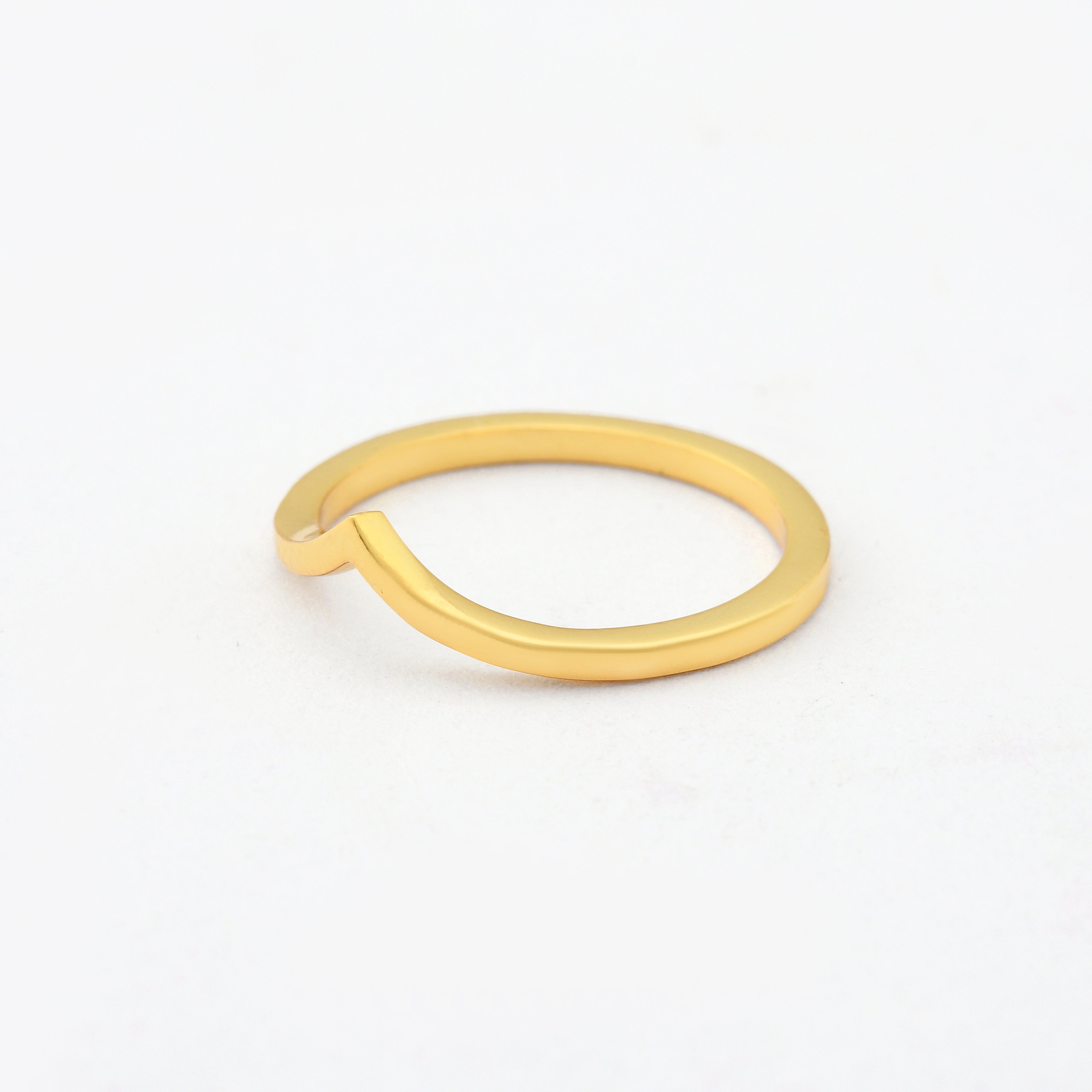 Wishbone Stacker Ring