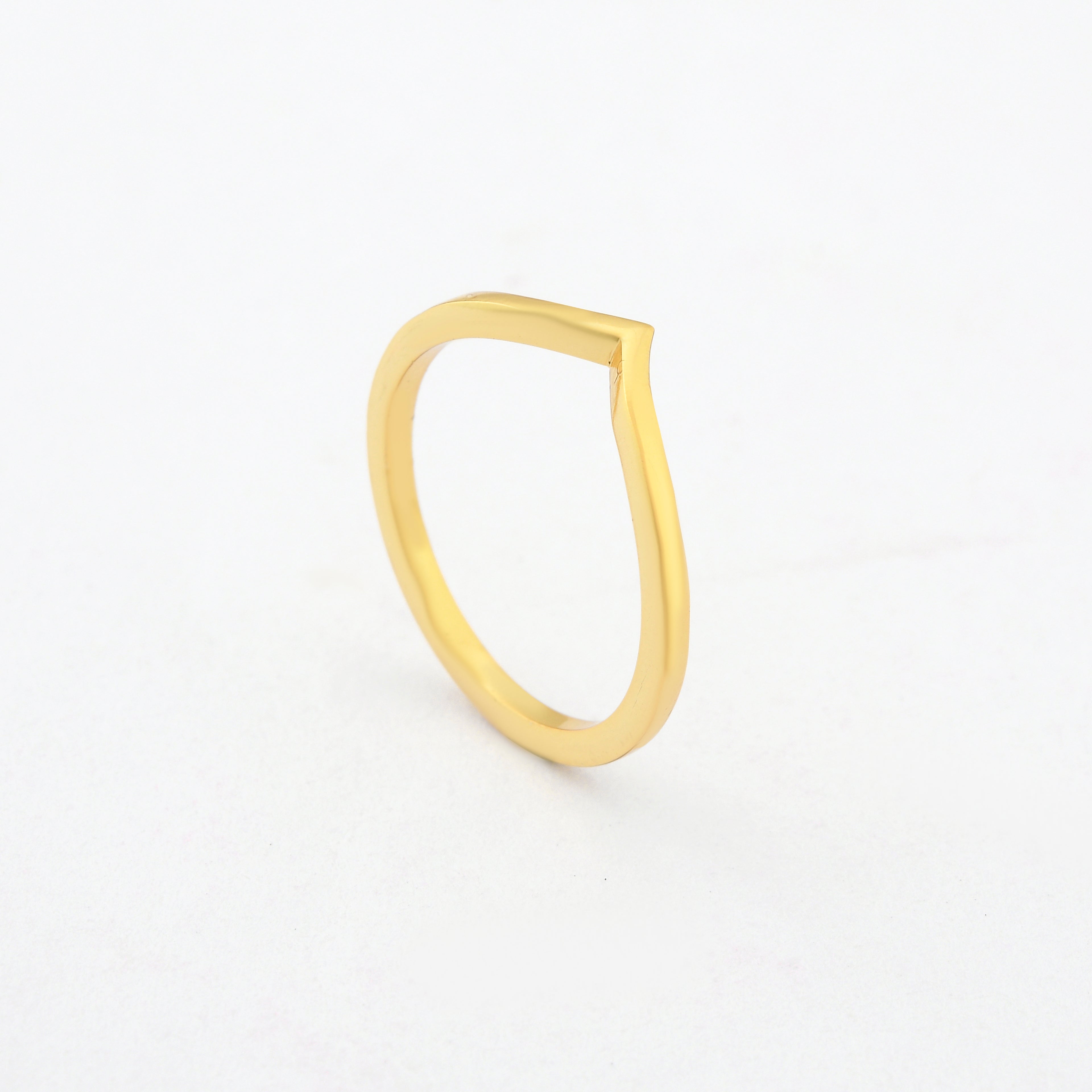 Wishbone Stacker Ring