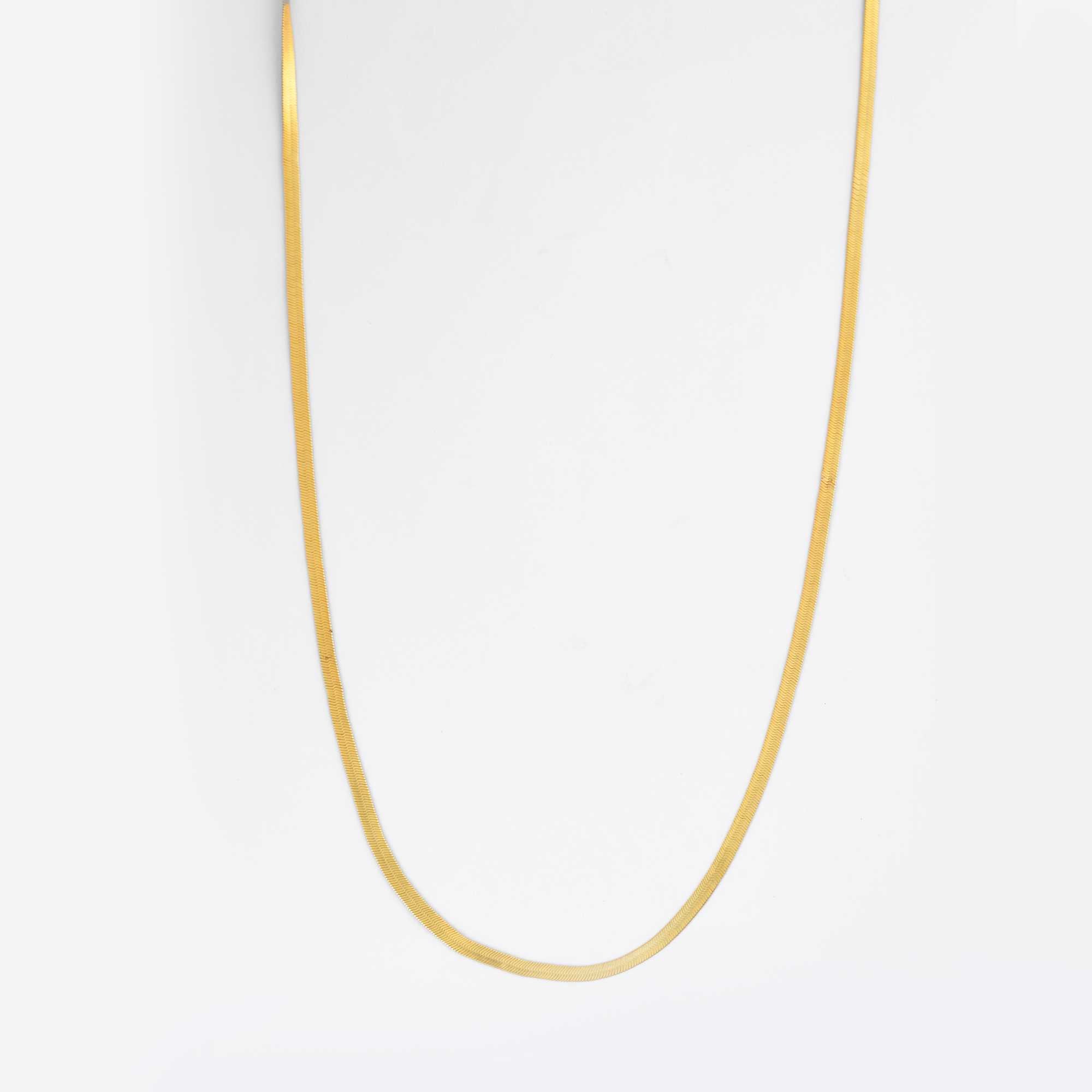 Bold Herringbone Chain Waistband