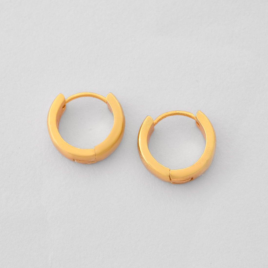 Bold Huggie Hoops