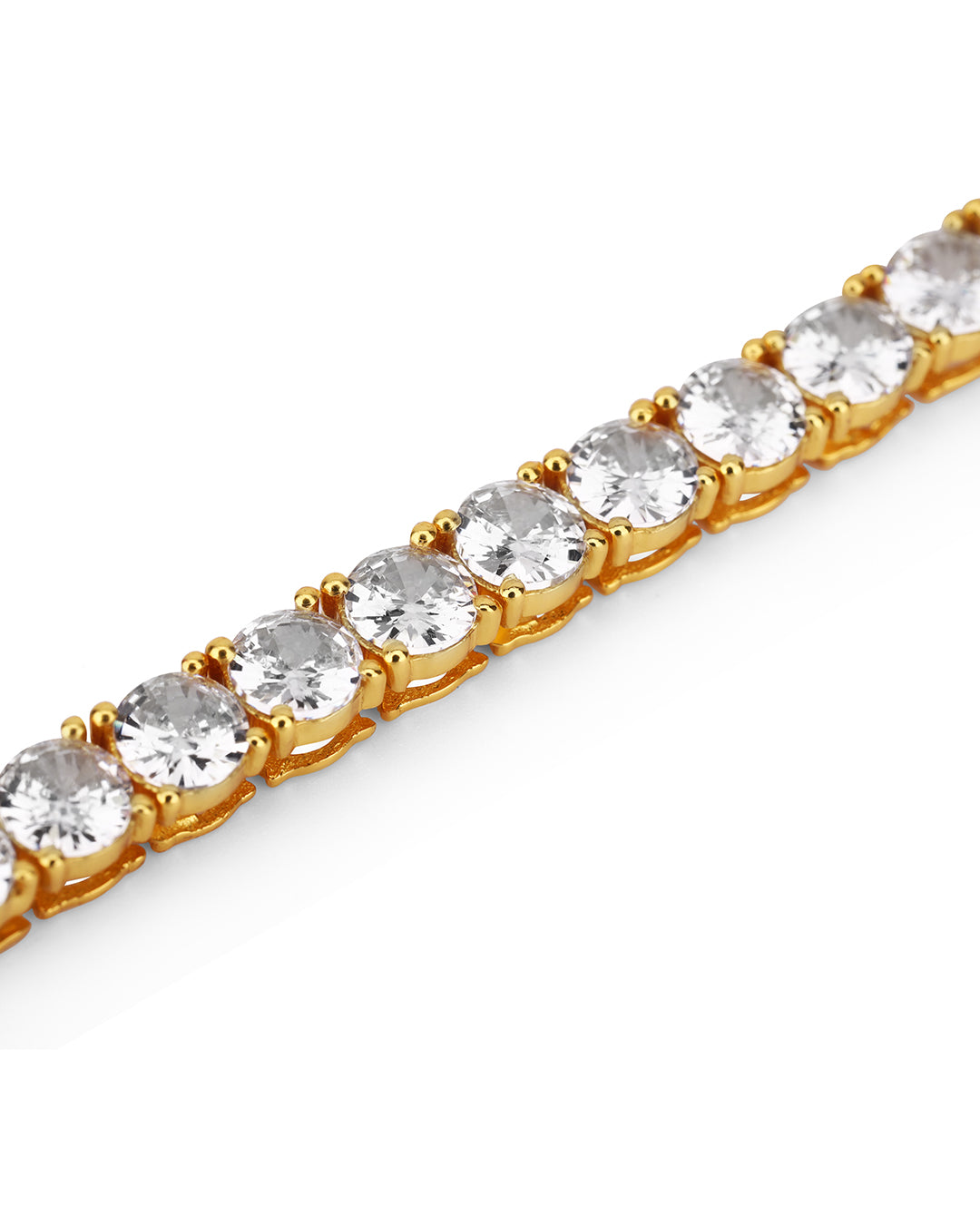 Classic Round Zirconia Tennis Bracelet
