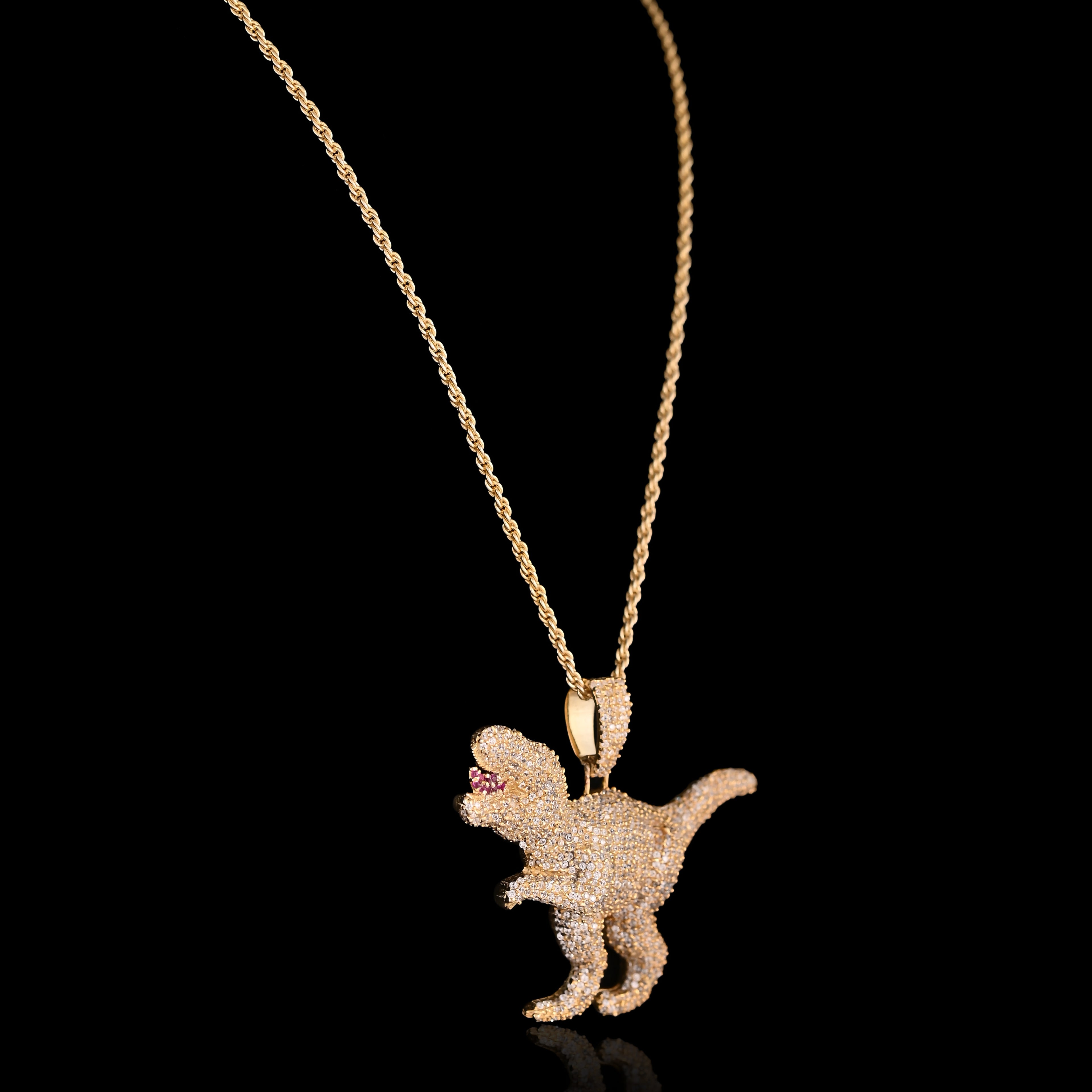 T-Rex Drip Pendant