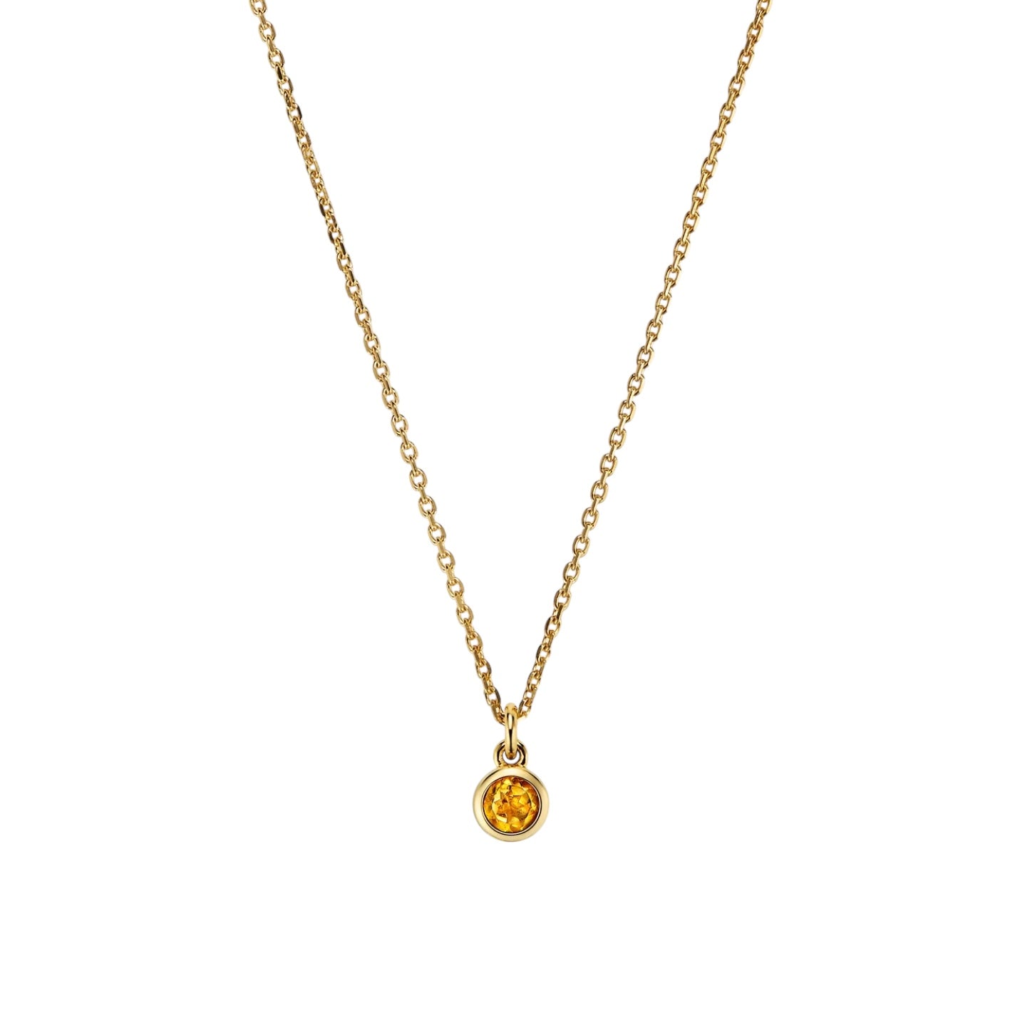 WooYou November Birthstone Pendant Necklace