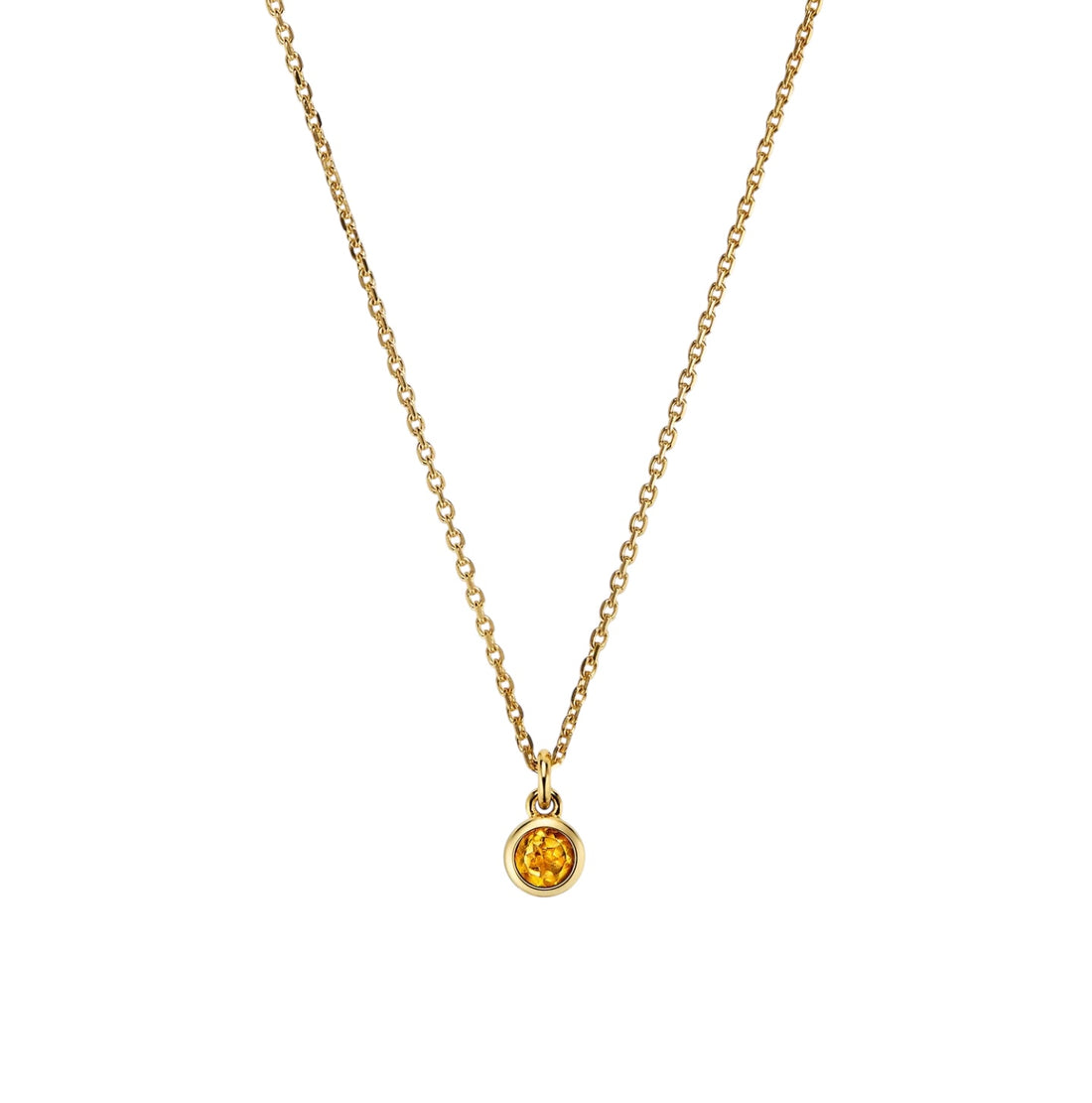 WooYou November Birthstone Pendant Necklace