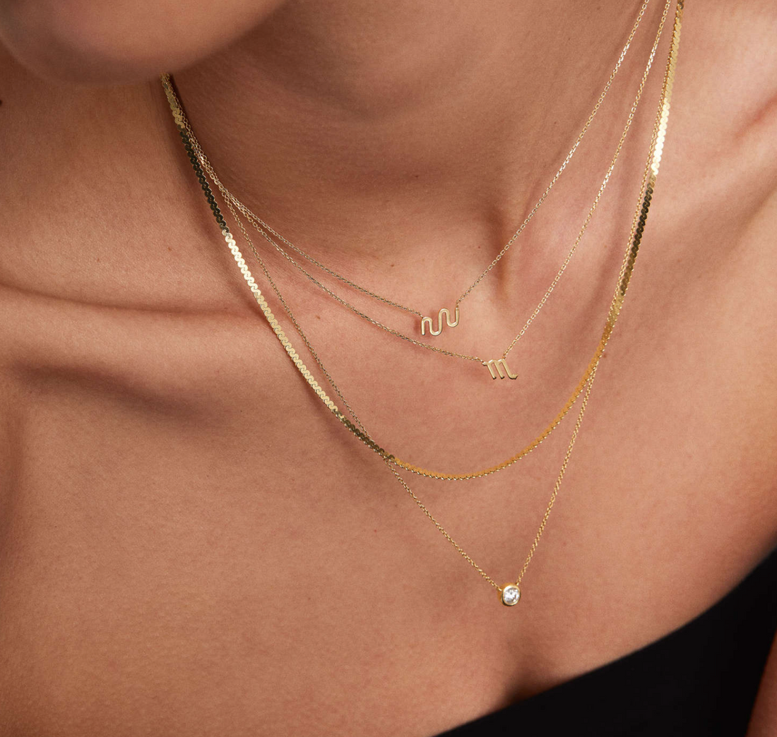 Pisces Zodiac Sign Pendant