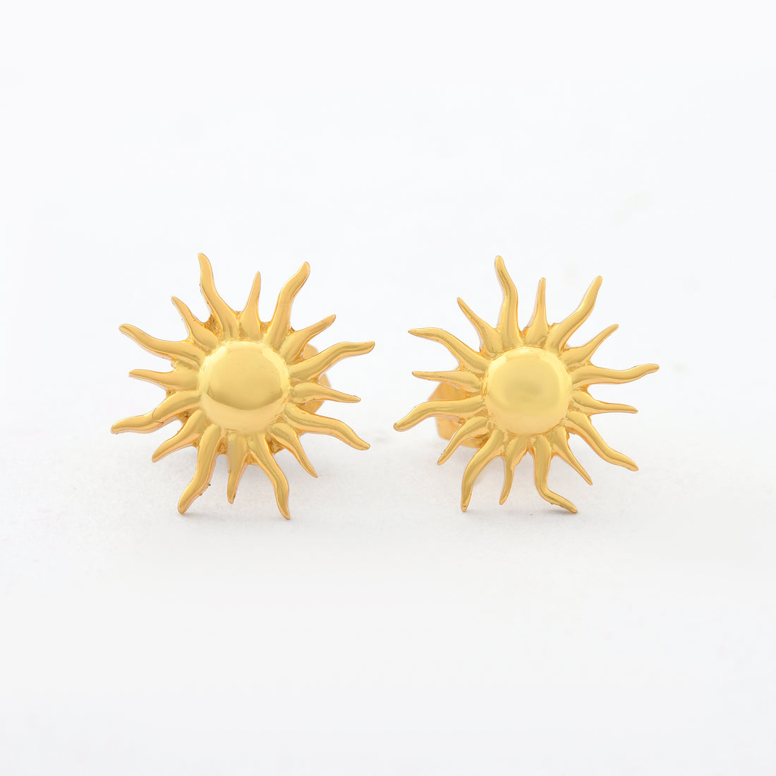 Rising Sun Stud Earrings