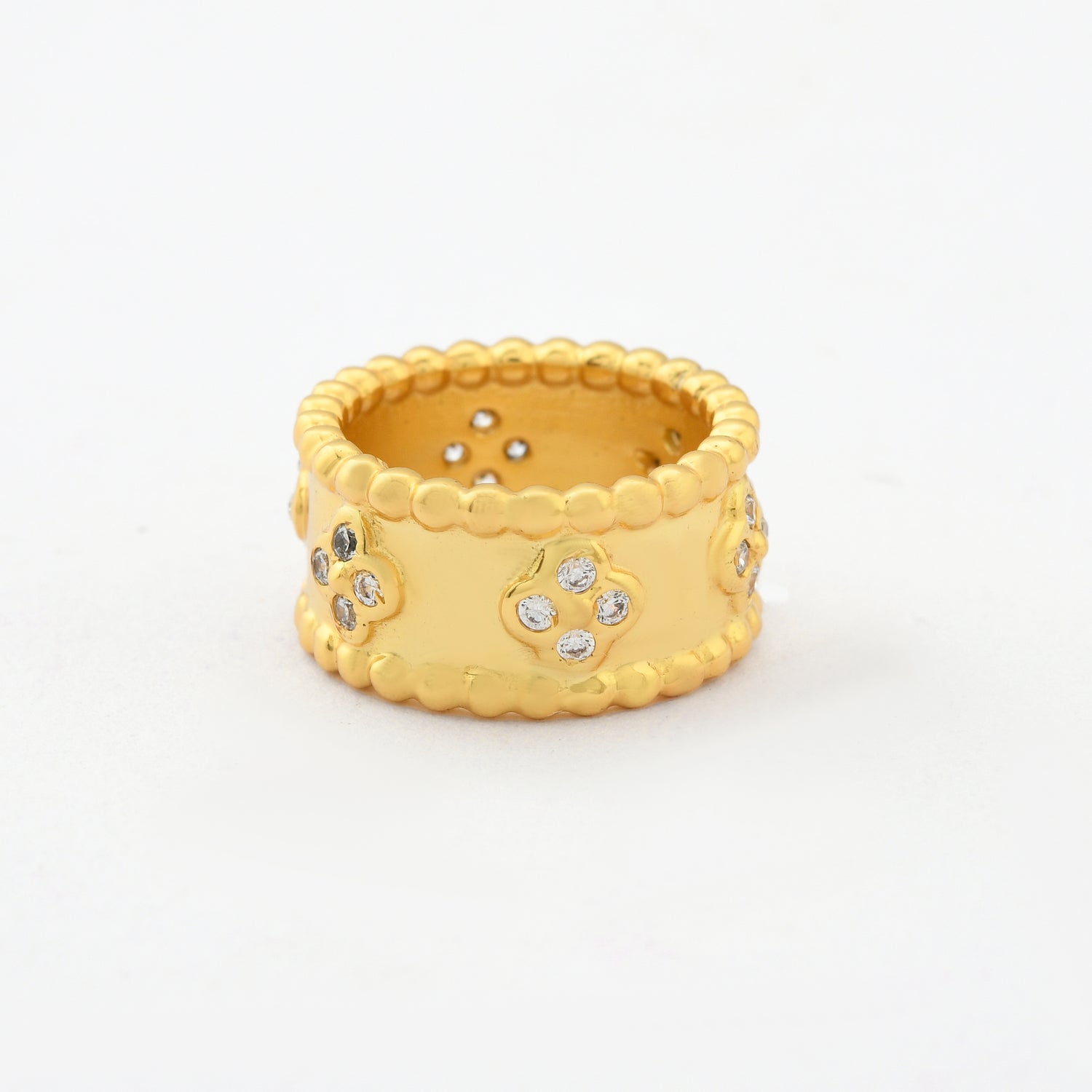 Bold Beaded Ring