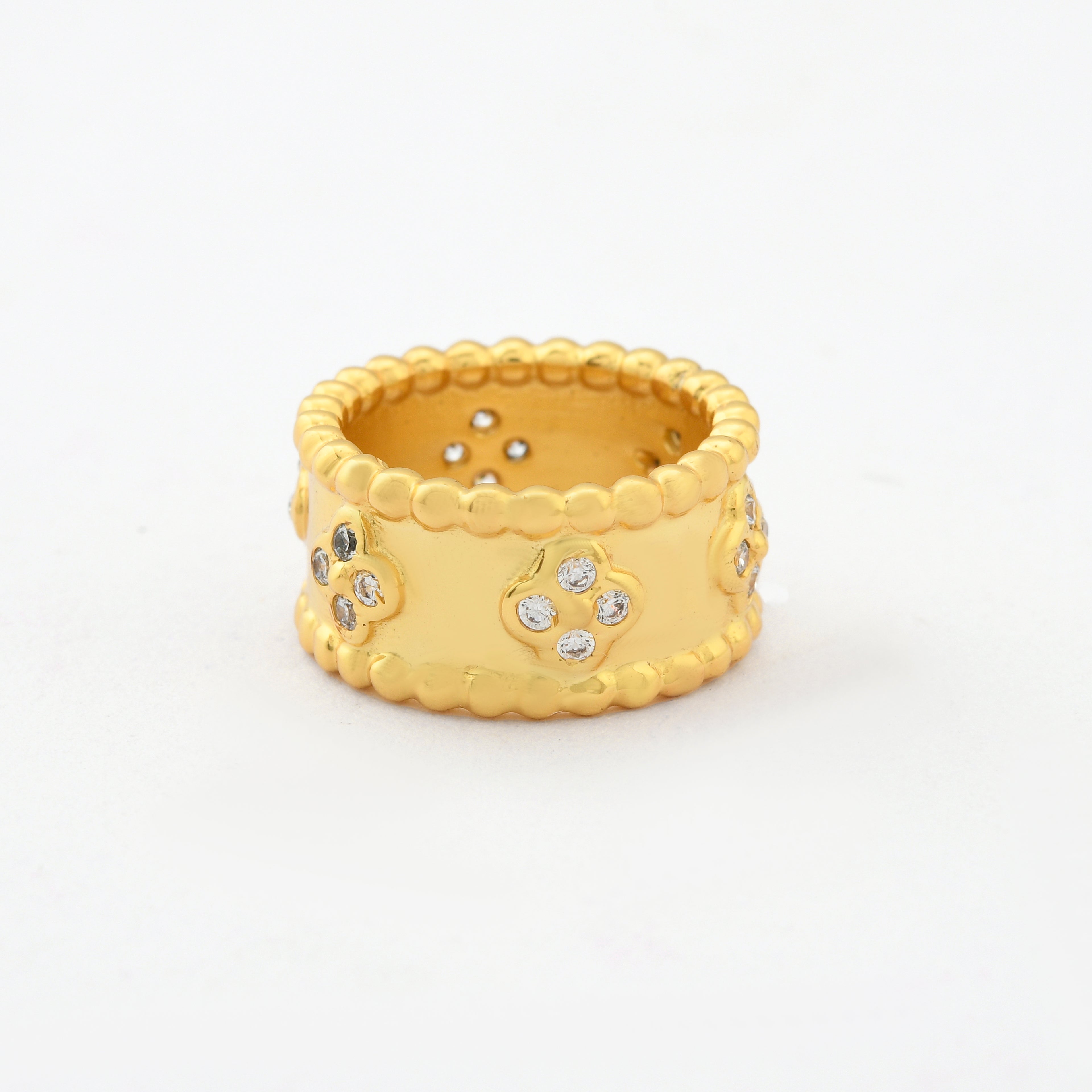Bold Beaded Ring
