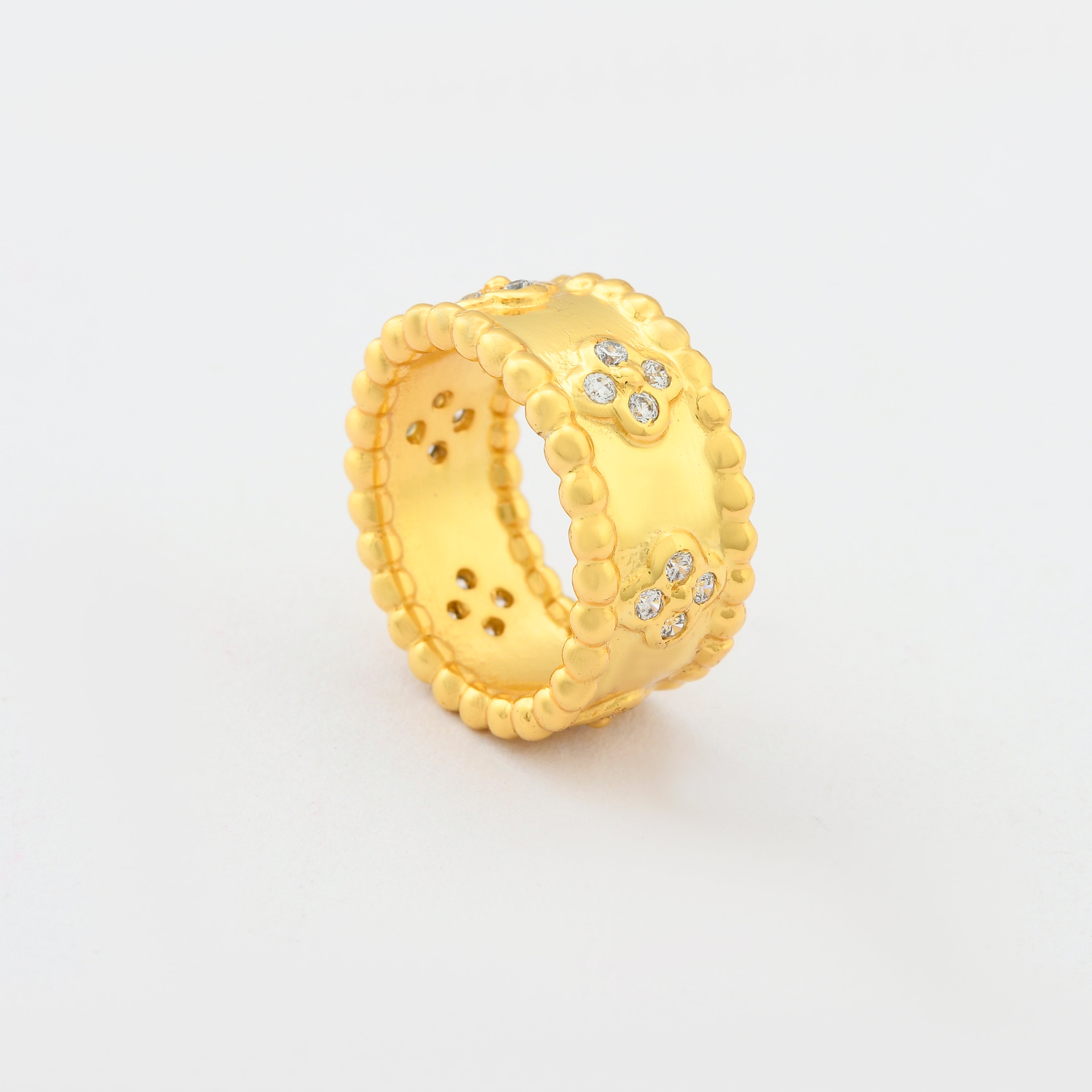 Bold Beaded Ring