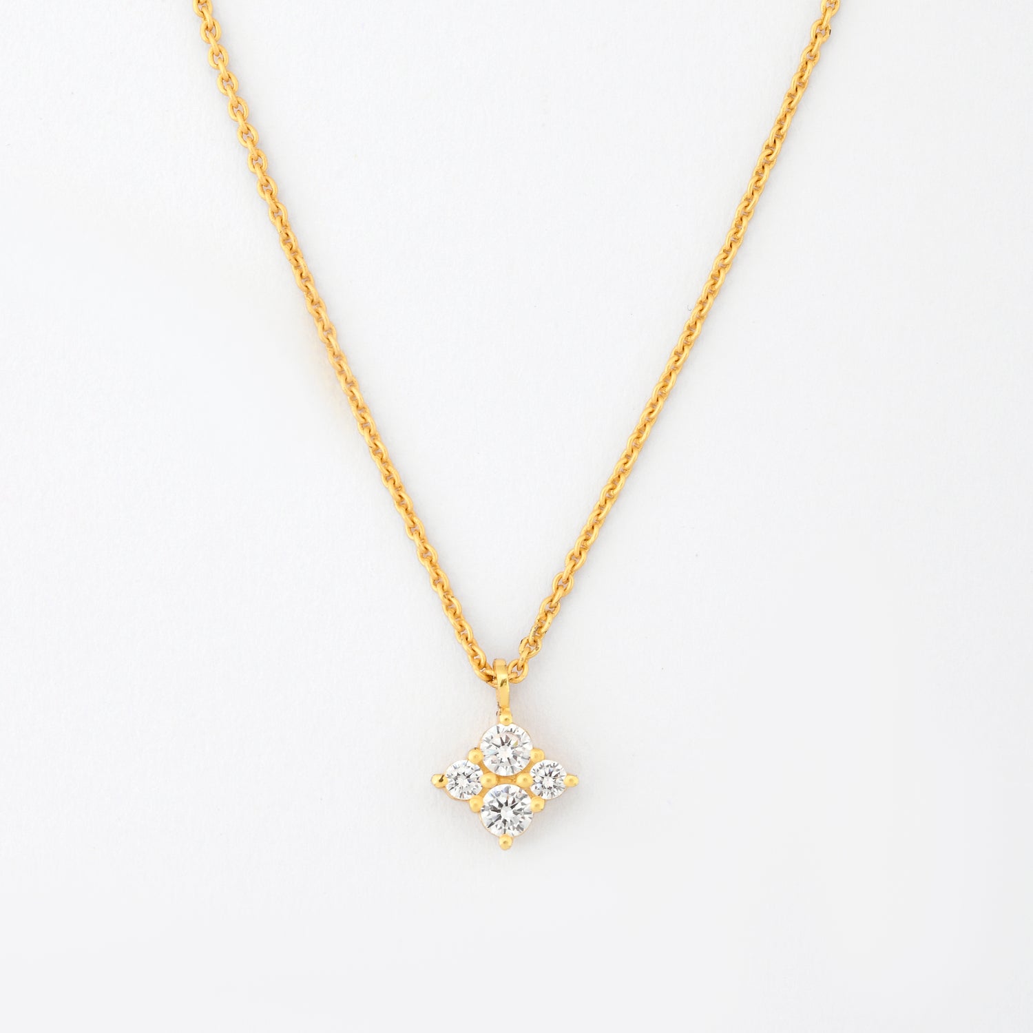 Lotus Pendant Necklace