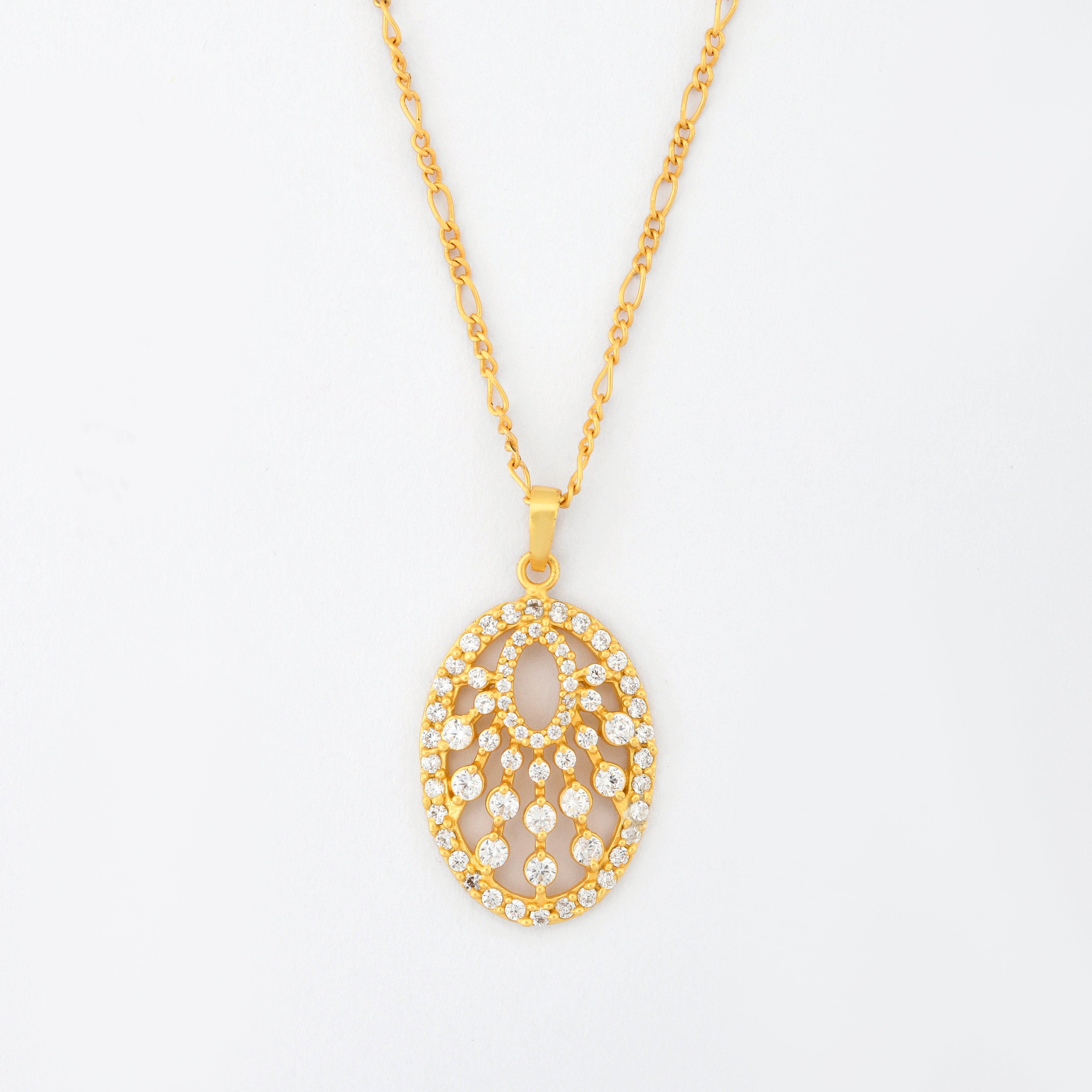 Rain Drop Pendant Necklace