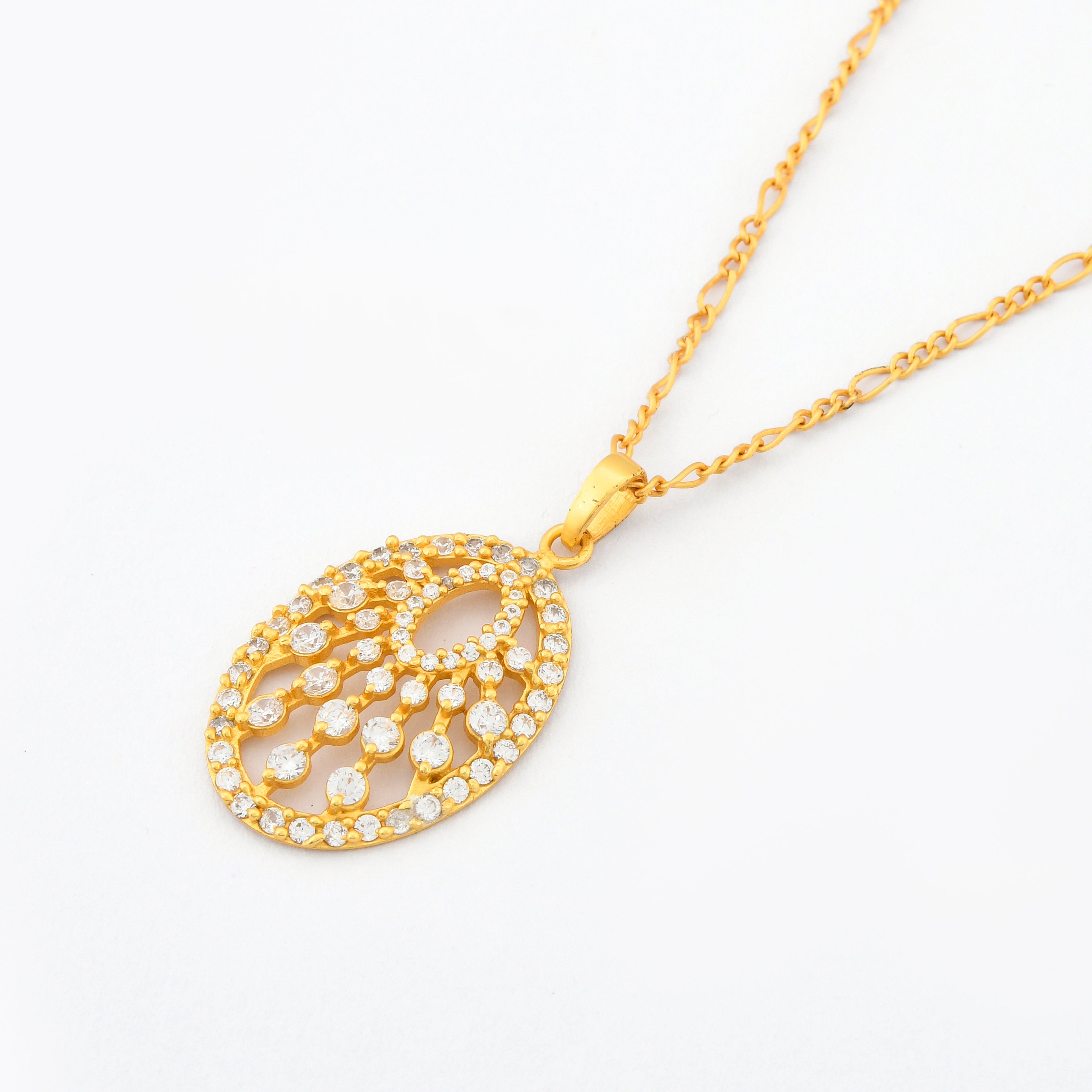 Rain Drop Pendant Necklace