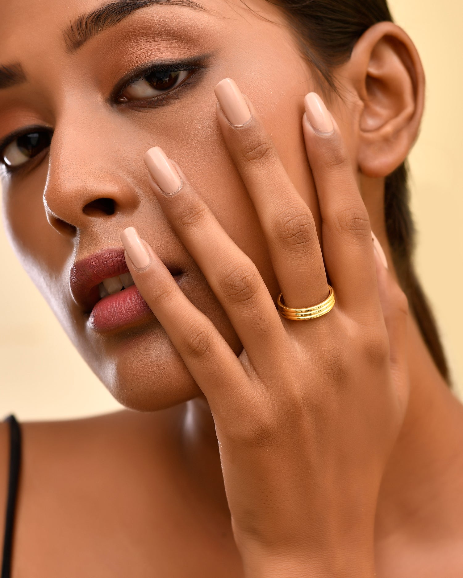 Triple Line Band Ring
