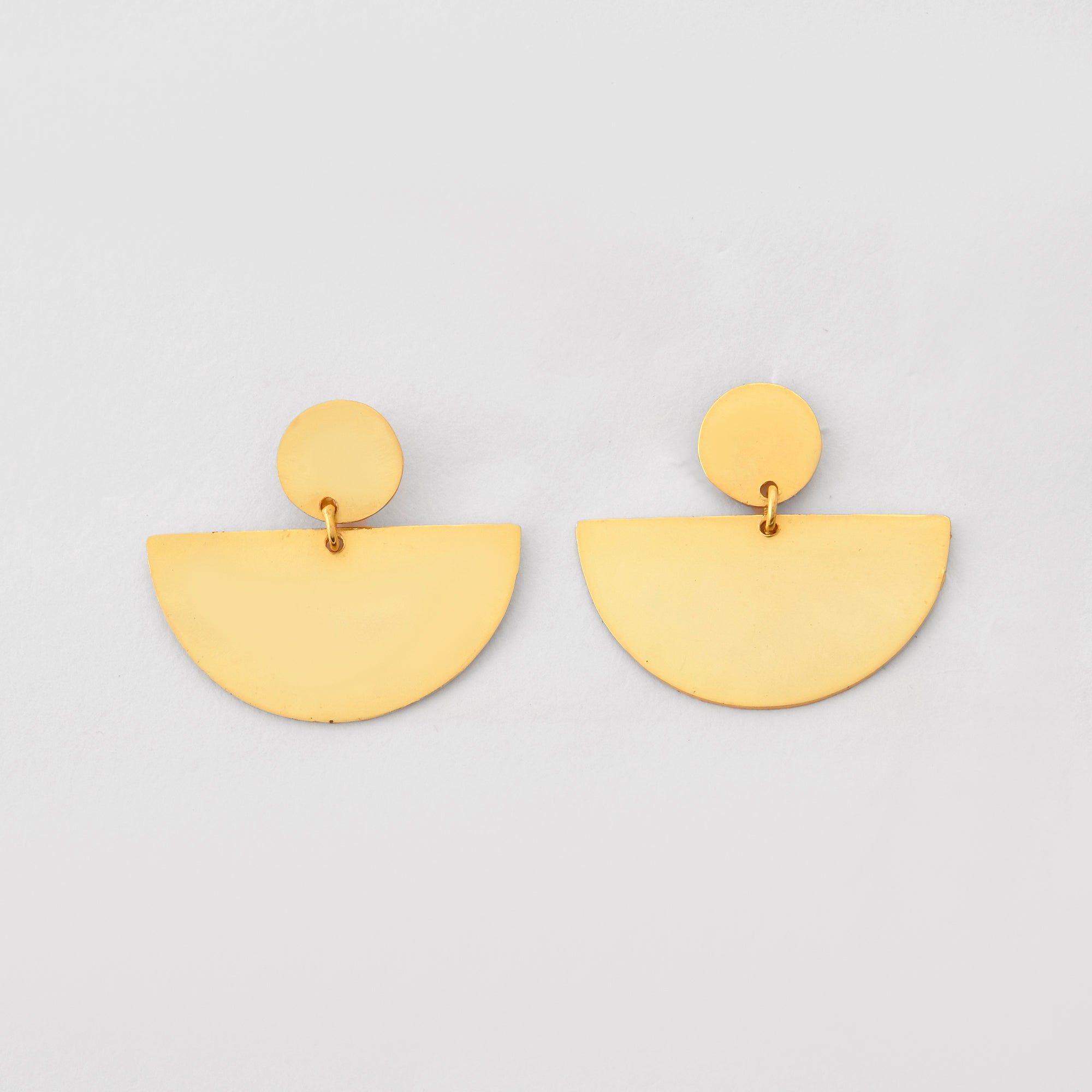 Handcrafted Moon Drops Earrings