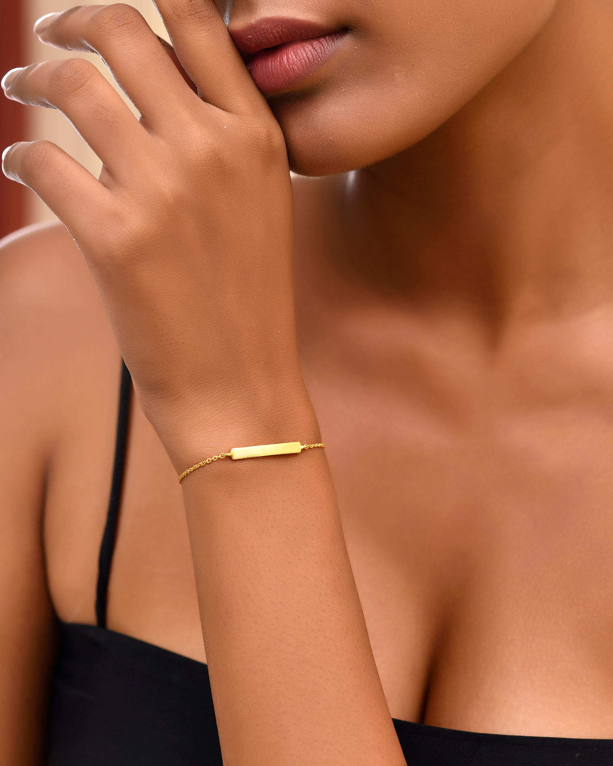 Engravable Bar Bracelet