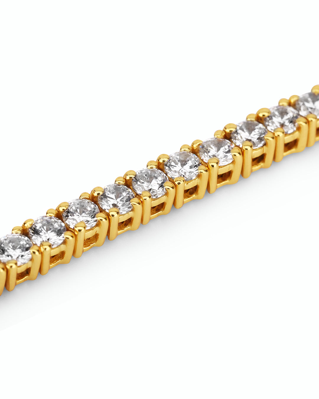 Minimal Round Zirconia Tennis Bracelet