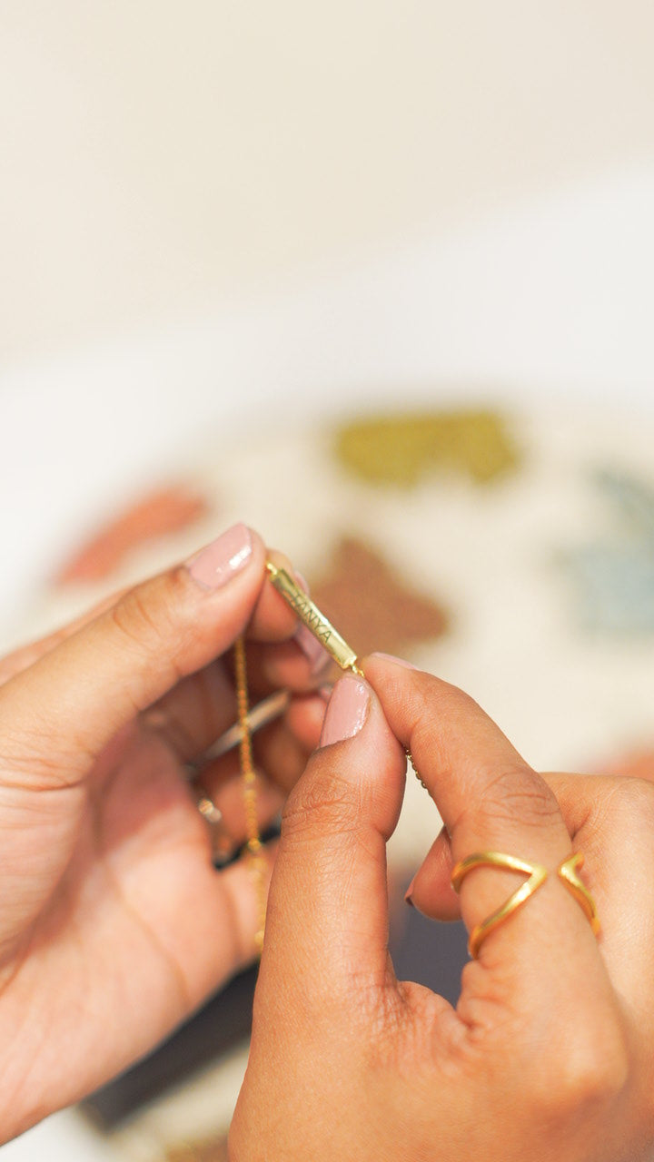 Engravable Bar Bracelet