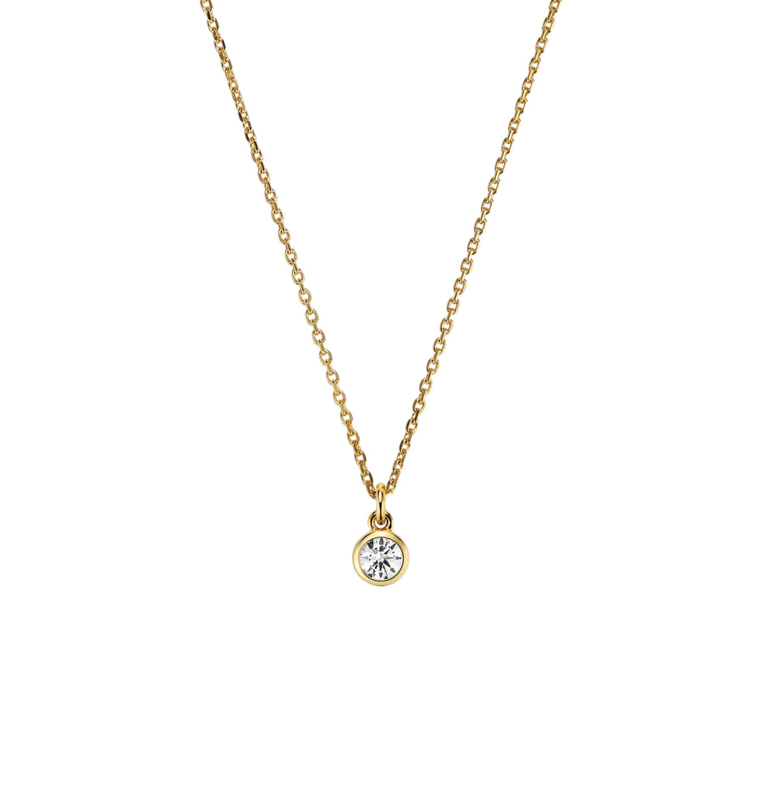 WooYou April Birthstone Pendant Necklace