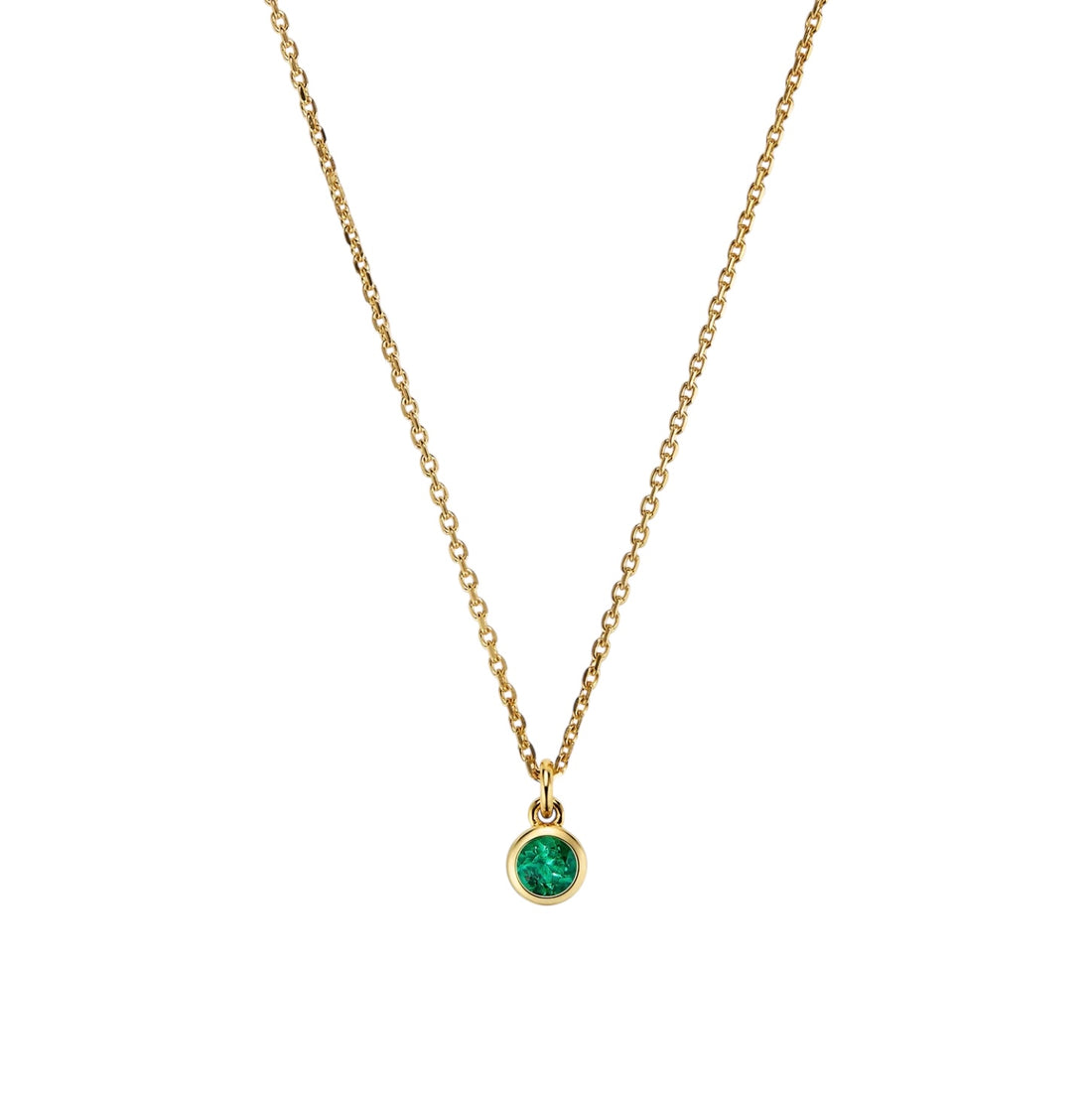 WooYou May Birthstone Pendant Necklace