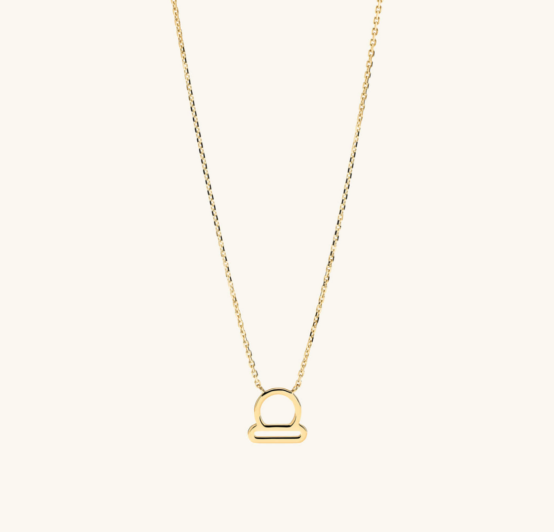 Libra Zodiac Sign Pendant