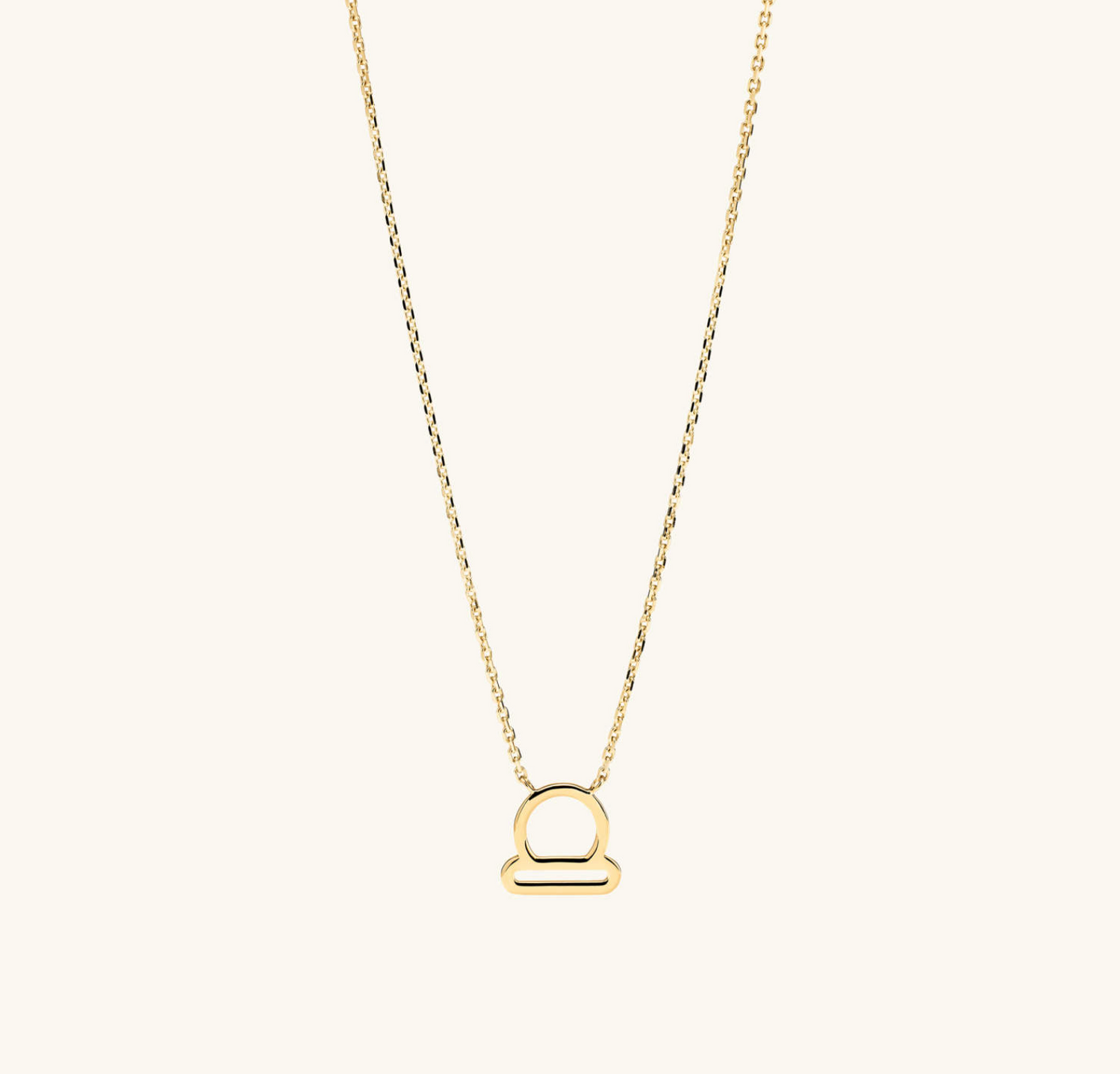 Libra Zodiac Sign Pendant - Main Image