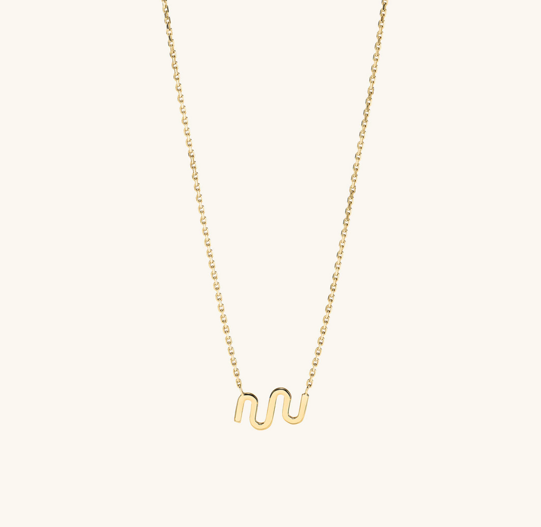 Aquarius Zodiac Sign Pendant