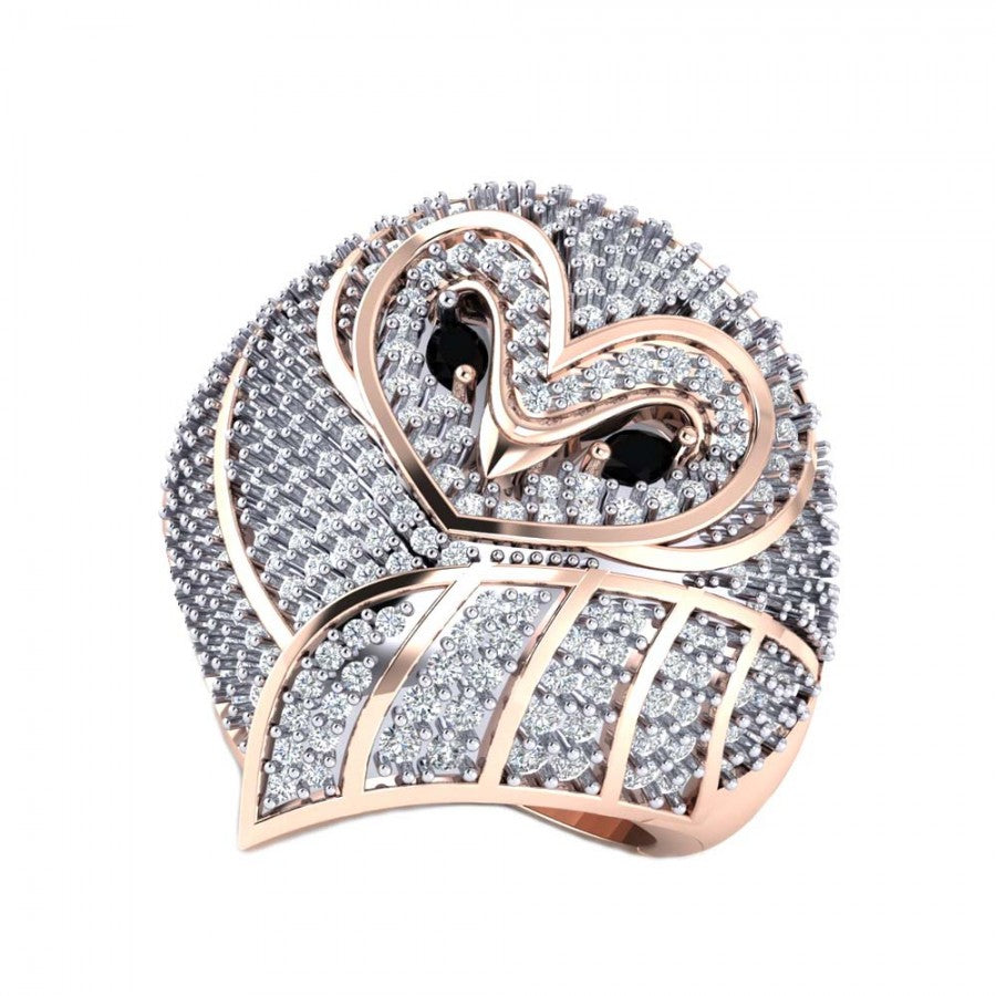 Iced Out Owl Ring