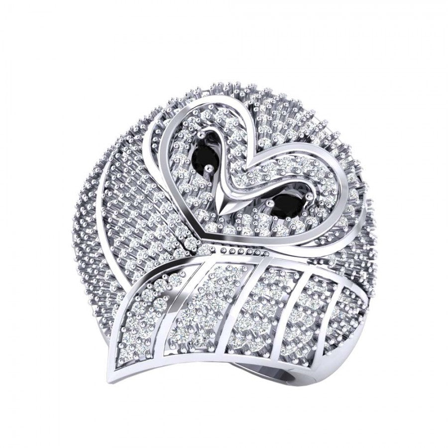 Iced Out Owl Ring